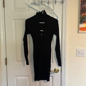 Brand: fashionova. Size: Large sweater mini dress.